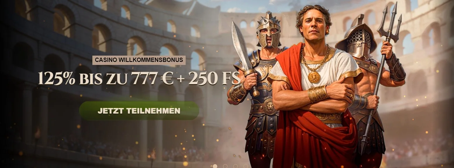 Lanista Casino banner